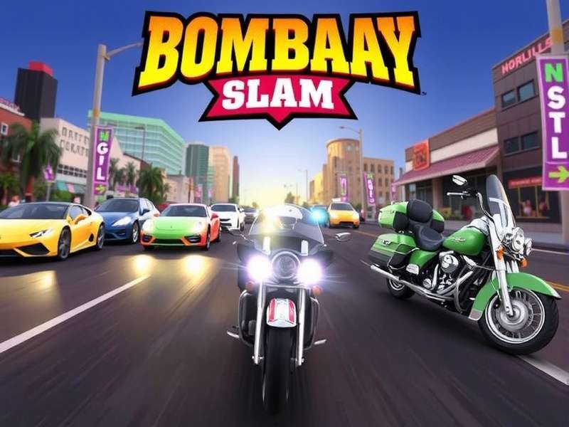 Bombay Slam Pro Official Cover Art Bombay Slam Pro game cover featuring Indian street-style gameplay